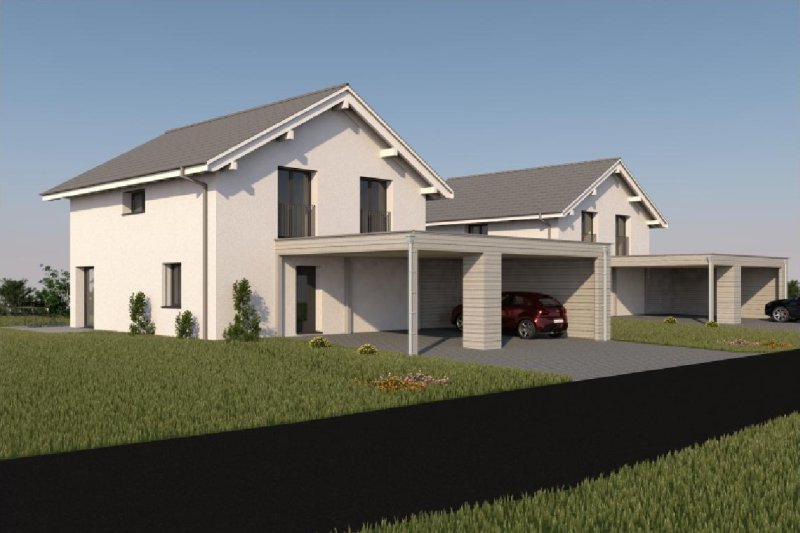 April 2022 - New construction of 2 family houses in Meiringen
