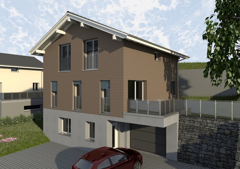 Juni 2022 - Neubau Einfamilienhaus mit Garage in Flühli LU